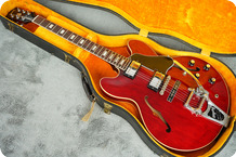 Gibson-ES-335-1965-Cherry Refin