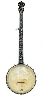 Wildwood 5 String Deluxe Tree Of Life Banjo 1980s