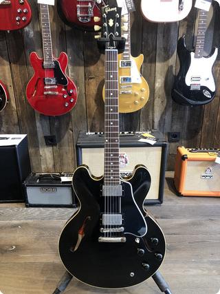 Gibson Gibson Custom Shop Murphy Lab 1959 Es 335 Reissue 2021 Ultra Light Aged Ebony 2021 Ultra Light Aged Ebony