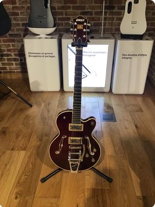 Gretsch 	 G6659tfm Players Edition Broadkaster Jr. Professional Japan 2021 Dark Cherry Satin