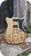 BruchholzBandit Guitars Indian Chief 2023-TruOil Black Limba