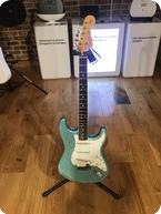 Fender-Custom Shop 1965 Stratocaster #CZ548544-2020-Relic Daphne Blue Sparkle