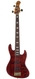 Sadowsky MetroLine 21 Fret Standard J/J Bass Limited Edition 5 String Majestic Red Transparent Satin #003921-24 2023