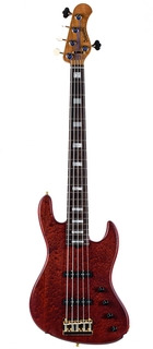 Sadowsky Metroline 21 Fret Standard J/j Bass Limited Edition 5 String Majestic Red Transparent Satin 2023