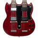 Gibson Custom Shop Jimmy Page EDS1275 Twin Neck Aged And Hand Signed  2007-Cherry