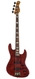 Sadowsky MetroLine 21 Fret Standard J/J Bass Limited Edition 4 String Majestic Red Transparent Satin 2023