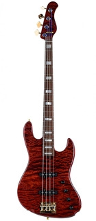 Sadowsky Masterbuilt 21 Fret Standard J/j Bass Limited Edition 4 String Majestic Red Transparent High Polish 2023