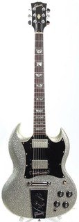 Gibson Sg Standard 1970 Silver Sparkle