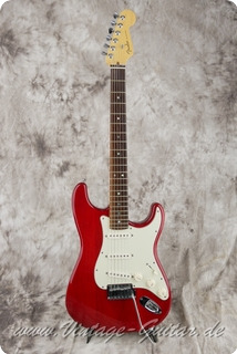 Fender Stratocaster Deluxe 1999 Transparent Red