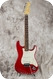 Fender-Stratocaster Deluxe-1999-Transparent Red