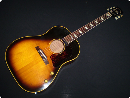 Gibson J160e 1958 Sunburst