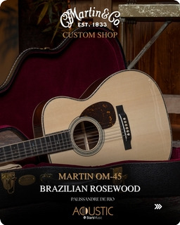 C. F. Martin & Co Om 45 Brazilian Rosewood 2024 Natural