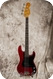 Fender-Precision Bass-Winered Refinished