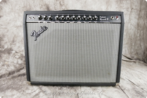 Fender Deluxe Reverb Ii Black Tolex