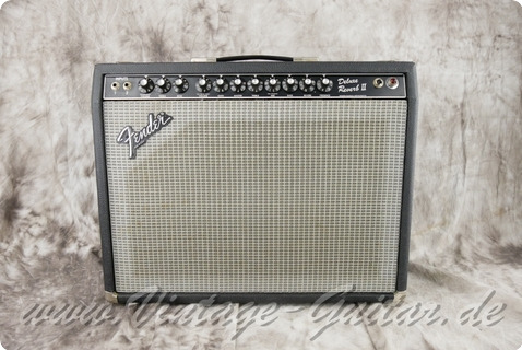 Fender Deluxe Reverb Ii Black Tolex