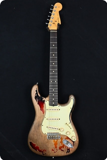 Fender Custom Shop Rory Gallagher Tribute Stratocaster  2004 Heavy Relic 3 Tone Sunburst