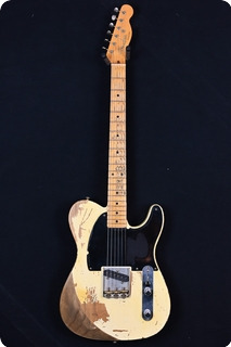 Fender Custom Shop Tribute Series Jeff Beck Esquire Relic John Cruz Masterbuild 2006 Relic Blonde