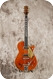 Gretsch-6121 Chet Atkins-1956-Brown Mahogany, Orange Finish