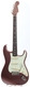 Fender-Stratocaster '62 Reissue Matching Headstock-2000-Burgundy Mist Metallic