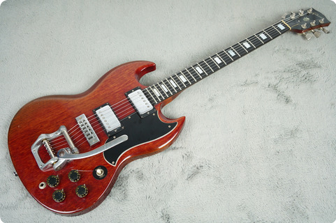 Gibson Sg Standard 1974 Cherry Red