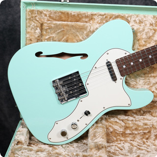 Fender Custom Shop Master Built By Greg Fessler '68 Tele Thinline Nos 2020 Surf Green