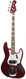 Fender-Jazz Bass '75 Reissue Matching Headstock-2004-Candy Apple Red
