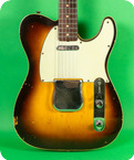 Fender-Telecaster Custom-1960-Sunburst