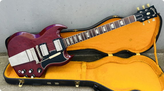 Gibson Sg Standard 1963 Cherry Red