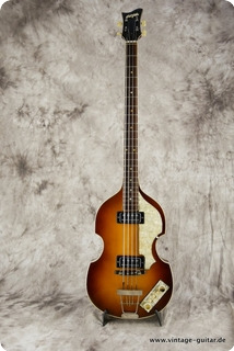 Hofner Violin Bass 500/1 1966 Sunburst