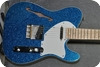 Clern-TLE Thinline -69, Ooak (One Of A Kind). -2024-Ice Blue Sparkle