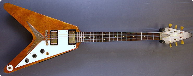 Real Guitars Custom Build 58 Korina V 2024 Smokey Korina