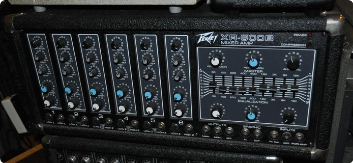 Peavey Xr 600b Mixer Amp