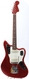 Fender Jaguar '66 Reissue Matching Headstock Upgrades 1999-Candy Apple Red