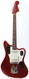 Fender Jaguar 66 Reissue Matching Headstock Upgrades 1999 Candy Apple Red