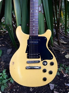 Gibson Les Paul Special Tv Faded Ex Jesse Wood Ronnie Wood 2004 Tv Yellow