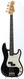 Fender Precision Bass Medium Scale JV A 1984-Black