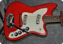 Harmony H17 Silhouette 1972 Candy Apple Red