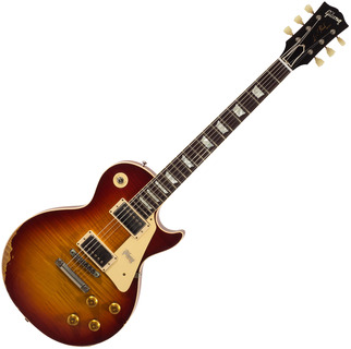 Gibson Custom Shop M2m Les Paul Standard 1959 2h Ht Rw #982206   Heavy Aged Vintage Cherry Burst