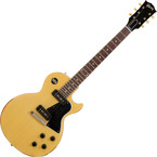 Gibson Custom Shop-M2M LES PAUL SPECIAL 1957 SINGLE CUT REISSUE P90 HT RW #70811 - HEAVY AGED TV YELLOW 1957