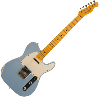 Fender Custom Shop Tele Custom Tomatillo 2s Ht Mn #r110879   Relic Lake Placid Blue