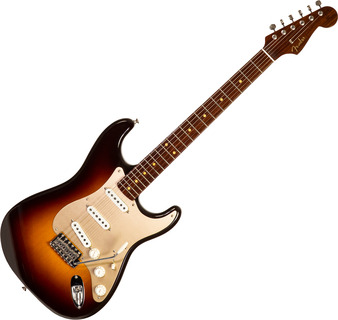 Fender Custom Shop Strat 1957 3s Trem Rw #cz548509   Closet Classic 2 Color Sunburst