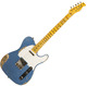 FENDER CUSTOM SHOP TELE 1958 2S HT MN #CZ550155 - HEAVY RELIC LAKE PLACID BLUE