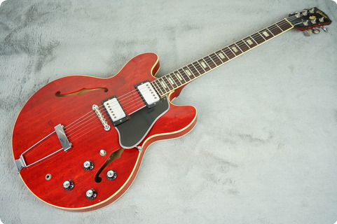 Gibson Es 335 Tdc 1966 Cherry Red