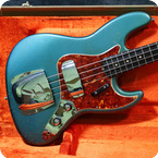 Fender-Jazz Bass-1960-Lake Placid Blue Refinish