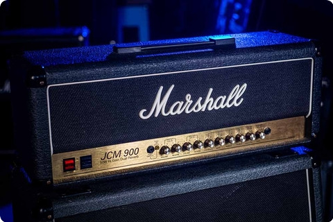 Marshall Jcm900 Hi Gain Dual Reverb 4500 Head 50w 1992 Black