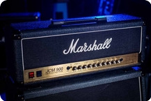 Marshall-JCM900 Hi-Gain Dual Reverb 4500 Head 50W-1992-Black