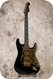 Fender-Stratocaster Aluminum Black & Gold-1995-Black