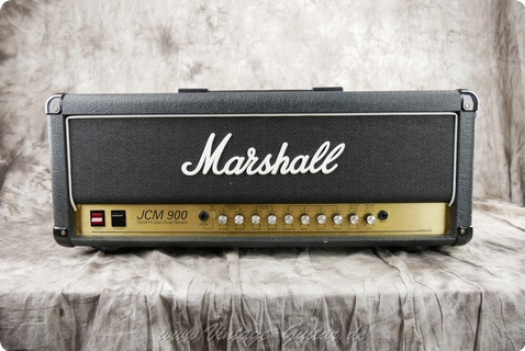 Marshall Jcm 900 Dual Hi Gain Reverb Mod. 4100 1990 Black Tolex