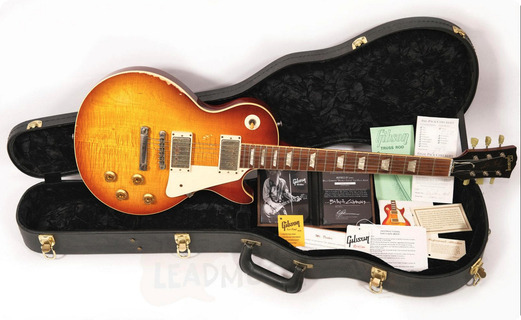 Gibson Billy Gibbons Pearly Gates 59 Les Paul Aged  2009