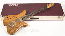 Bacci Guitars Leonardo S Hollow Noce 28 Gold Foil Tremolo 2024